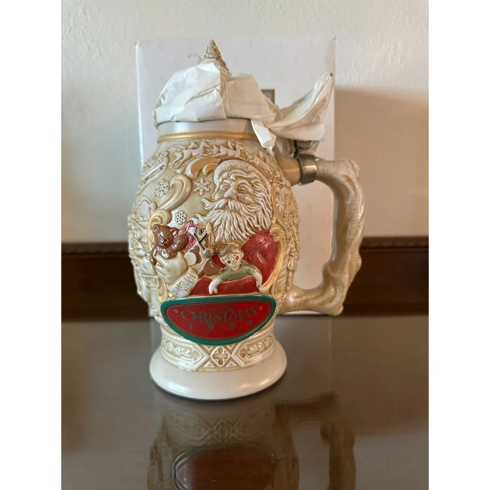 Vintage Avon Father Christmas‎ Stein Brand New w/ Box